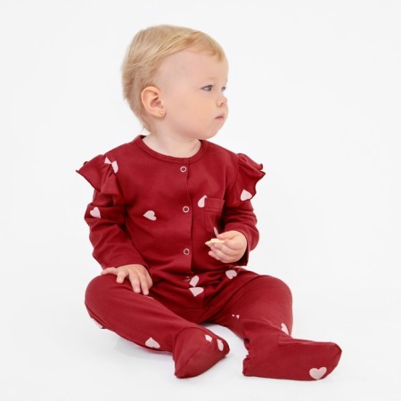 Combineson children's minku, red color, height 62-68 cm-3