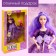 Carbonnic “Tender Dreams” doll with accessories, purple hair