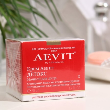 Aevit by Librederm Cream-Deutox Night, 50 ml