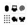 Board game for newborns "Black and white pictures", 20 A5 cards