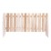 Decorative fence, 45 × 110 cm, 1 section, wood, "line", Greengo
