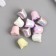 Busina for creativity Plastic "Tulip" mix pearl of delicate colors 1.5x1.5x1.5 cm