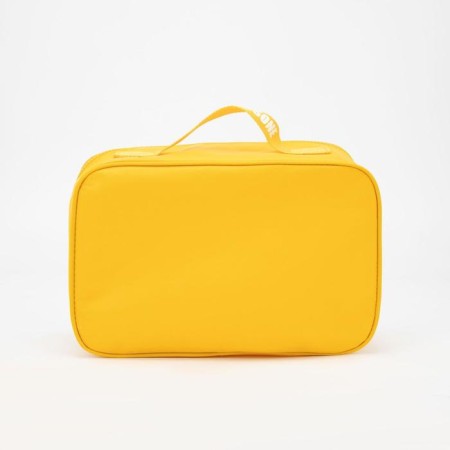 Lightning cosmetic bag, yellow color-1