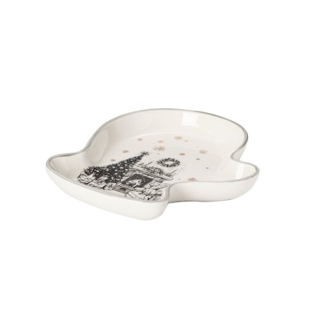 Serving share "Hugge", 20 × 18 × 3 cm, white color-2