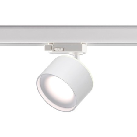 The lamp is a three -phase track LED Novotech. GIRO, 12W, LED, 177x99 mm, white color