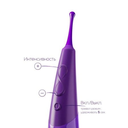 Zumio X rotor, purple color, ABS plastic, 18 cm-12