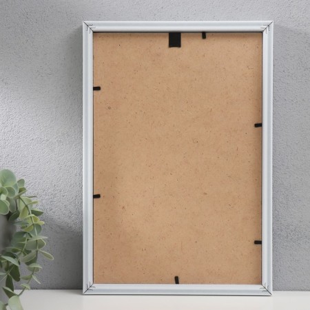 Photo frame Plastic "Mira" 20x30 cm, 641861 White (plastic screen)-2