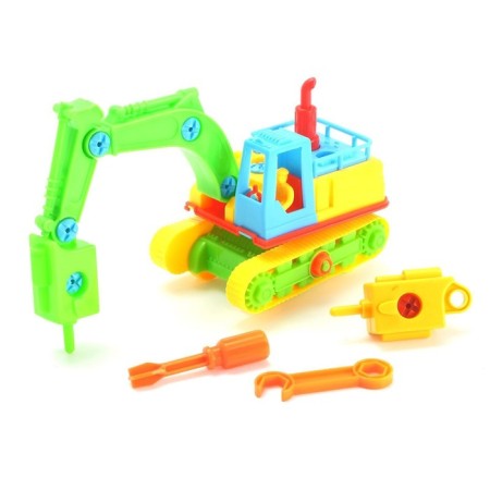Designer machine "Excavator", 33 parts, mix-5