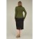 Women's turtleneck Eliseeva Olesya, size 58, green color
