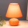 Salento table lamp E14 40W Orange 17x17x23 cm Risalux