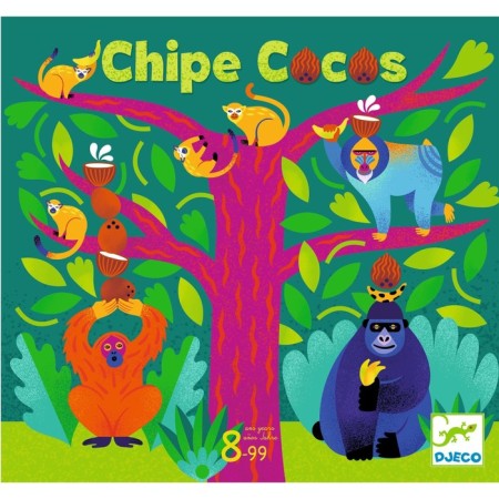 DJeco board game "Collect coconuts"
