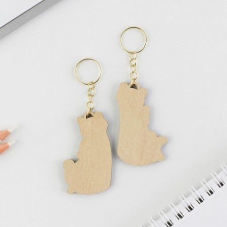 Parish key rings for keys "cats Love", 6.5 x 5.8 cm-5