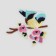 Thermal appliance "Bird", 10 × 9.5 cm, colorful color