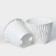 Kashpo for flowers with an insert "Inspiration", 2.25 liters, white color
