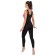 Combines for gymnastics and dancing Grace Dance, p. 40, black color/fuchsia