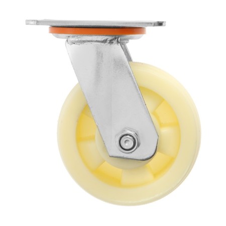 Wheel for transport trolleys rotary, d = 125, on the site PP coating-1