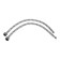 Kitchen mixer ZEIN ZC2029, two-wound, flexible surge, crane boux Brass 1/2 "