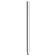Extension cord for a shower kit Wasserkraft A228, stainless steel, chrome