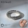 Ring "Snake" Uroboros, the color of silver, dimensionless