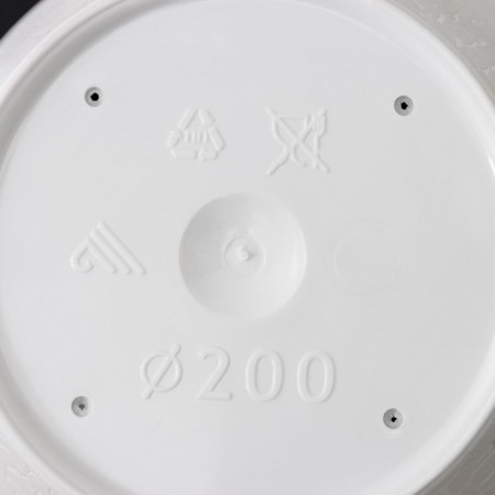Pot with the Podon "Rosalia" 3.2 l, the color is white-5