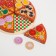 Game set "Pizza" 21.5x21.5x5.2 cm