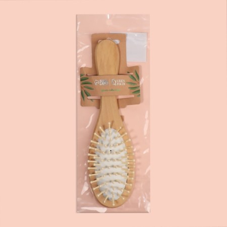 Massage comb, 6 × 22 cm, color "light wood"-5