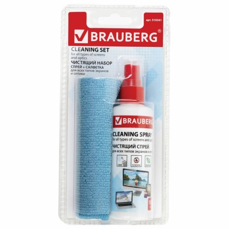 Cleaning: napkins for monitors + spray 100 ml