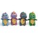 Soft toy "Dinosaurus" with a flower, on a suspension, 11 cm, color mix
