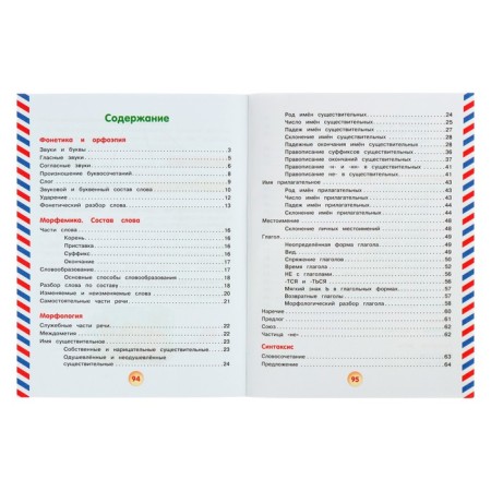 Russian for schoolchildren. All rules of the Russian language with developing tasks. For elementary school-2