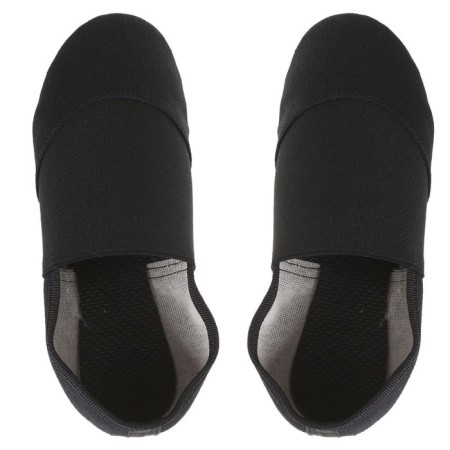 Jazovka fabric, with an elastic band, insole length 23.5 cm, black color-2