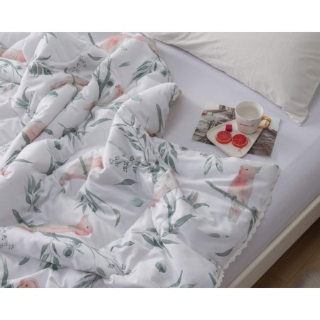Layma blanket, size 160x220 cm, green color-3