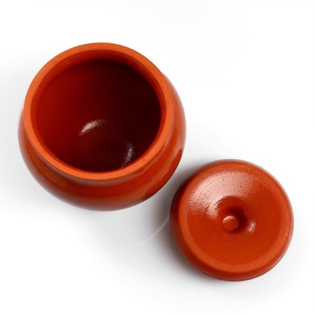 Set "Vyatka Ceramics Trio" 0.5lx3pcs + grasp, tinted-3