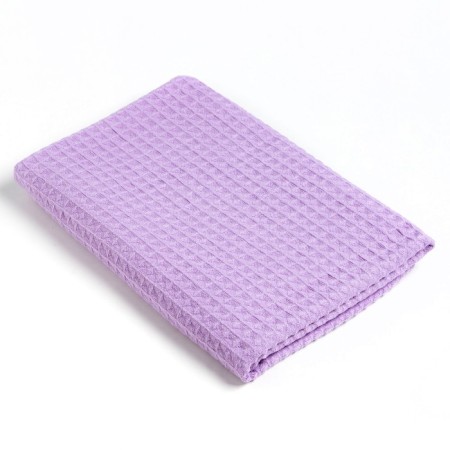 Set for the bath and bathroom Ethel Vafli towel 70*140 cm+Chalma 21*25 cm, central violet-8