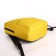 Youth backpack on a zipper, waterproof, 3 outer pockets, yellow color