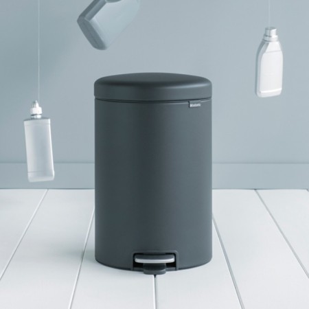Garbage tank with pedal, pedal, volume of 20 liters-2