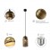 Suspended lamp Rivoli Lamia 1he27, 40 watts ceiling