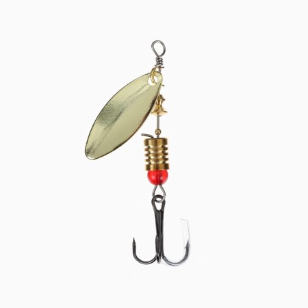 Spinning spinning namazu alleria, 5 g, brass color
