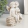 Polystone souvenir "Angels on a pebble" mix 10.5x7.5x8.5 cm