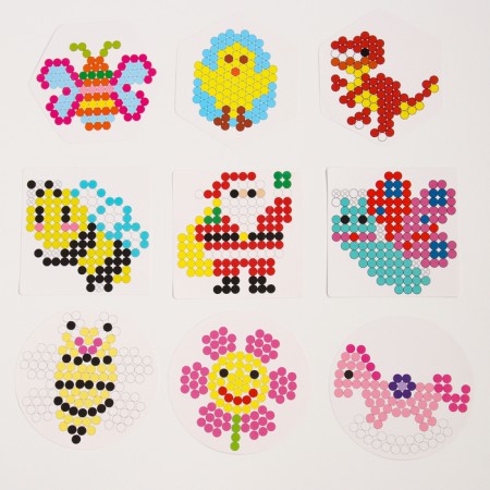 Thermalmodic, 24 colors, 4300 beads, 2 rings, hairpins 3 pcs., Fundamentals 3 pcs., Briters 4 pcs.-8