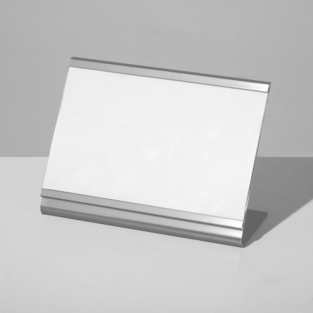 Business platform 8.5 × 6 × 3.5 cm, silver color-1