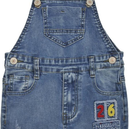 Polu combinezone denim for boys, height 86 cm-3