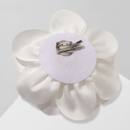 Tekstil "flower" Camellia, white color-2