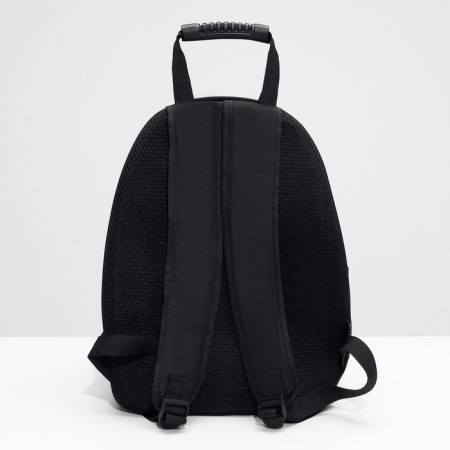 A backpack for carrying animals with a viewing window, black-3