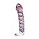 Unrealistic phallimitator Sexus Glass, glass, transparent, 16.5 cm