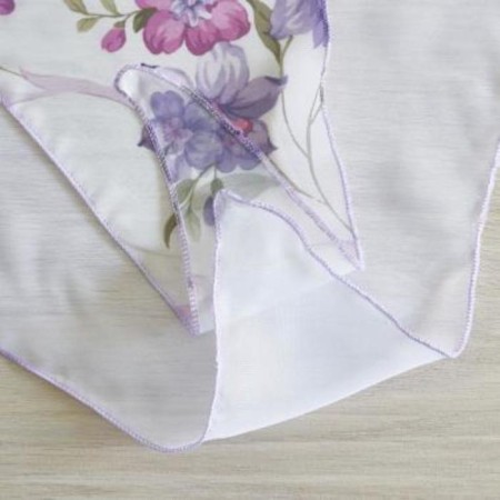A set of curtains for the kitchen Witerra Ophelia 300x160cm, Lilac, PE100%-4