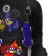 School backpack, 38 x 29 x 16 cm, Grizzly, ergonomic back, black