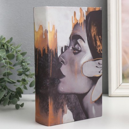 Safe Brush Tree leatherette "Profile Girls" 21x13x5 cm