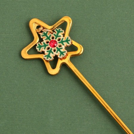 Gift set of spoons with suspensions "Happiness in the New Year!", 2 pcs., 15.8 x 2.5 cm-2