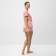 Home female set (T -shirt, shorts), pink color, size 52