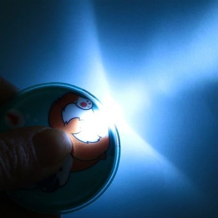 Keads with a flashlight "Corgi", 5 x 5 cm-4